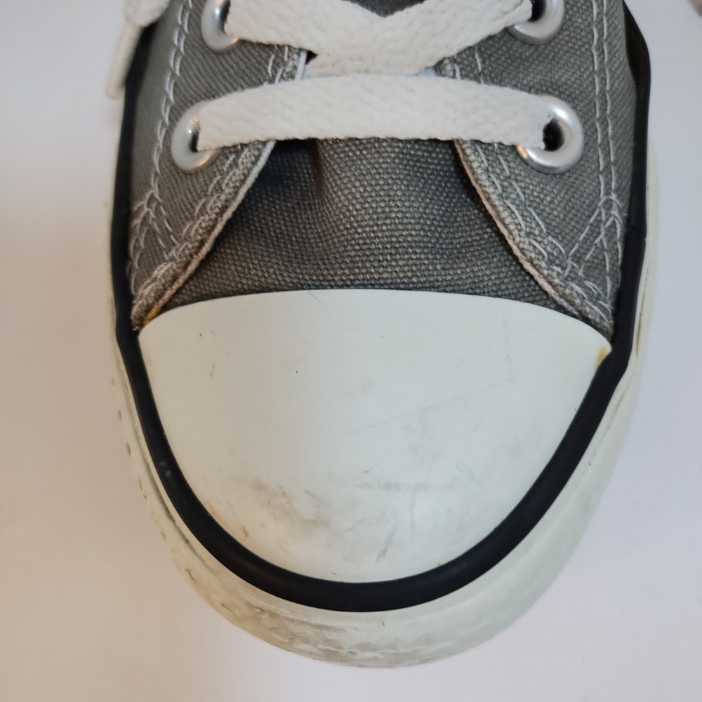 Converse All Star Low Top Gray Canvas Unisex Men 5 Women 7 Sneakers Casual Shoes - Picture 5 of 14